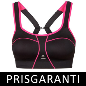 Padded Athletic Bra 70D Sort/pink