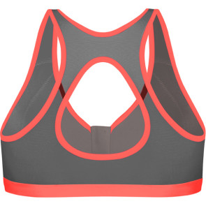 Zipped 70D Grå/koral (bubbles)